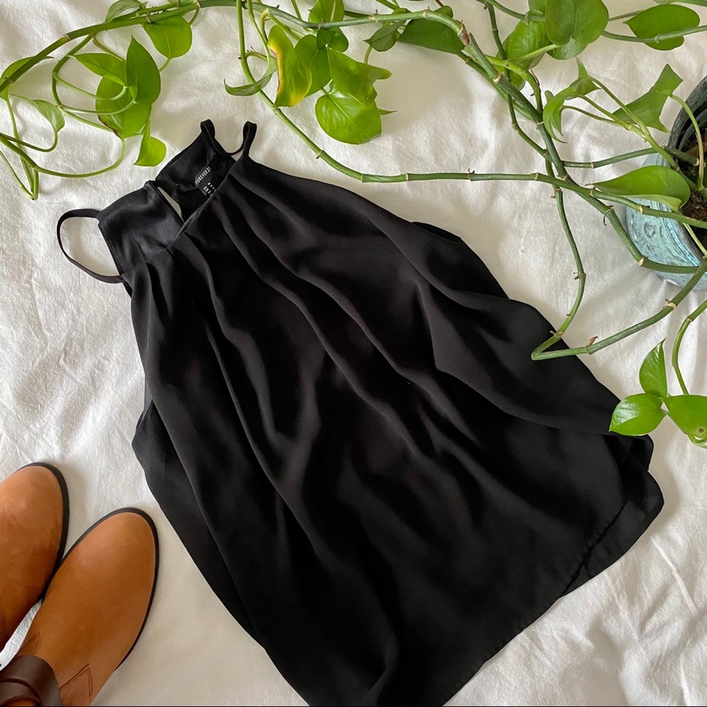 Forever21 Black Sleeveless Top